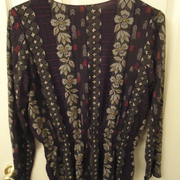 Gudrun Sjoden- Stretchy Purple Dress, Top is Medium, Skirt is Small. - Picture 4 of 13